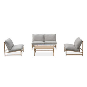 MAKANI CAFFE ZESTAW GREY/BEIGE