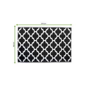 DYWAN TARASOWY 08 BLACK 180x270CM