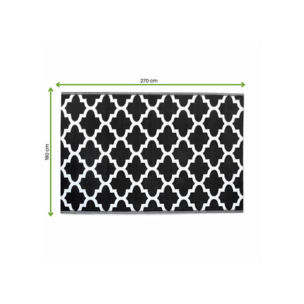 DYWAN TARASOWY 08 BLACK 180x270CM