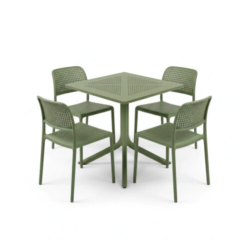 BORA BISTROT/CLIP 70 4+1 ZESTAW AGAVE