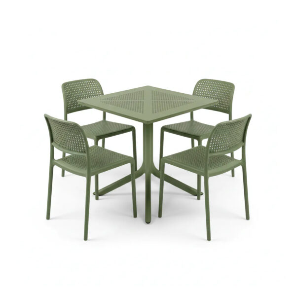 BORA BISTROT/CLIP 70 4+1 ZESTAW AGAVE