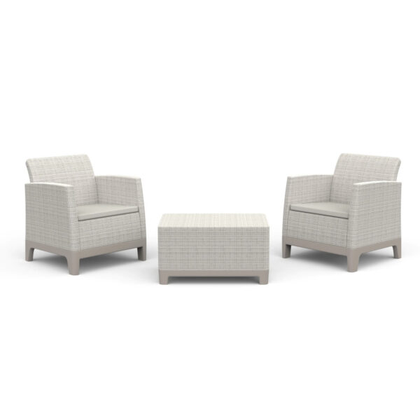 SCANDI FORMA BALC PEBBLE GREY-SOFT BEIGE/OAT