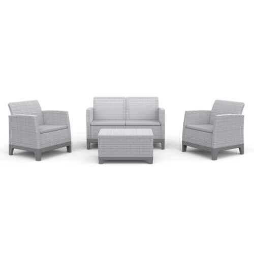 SCANDI FORMA SET 2 ASH GREY-STORM GREY/L.GREY