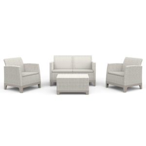 SCANDI FORMA SET 2 PEBBLE GREY-SOFT BEIGE/OAT