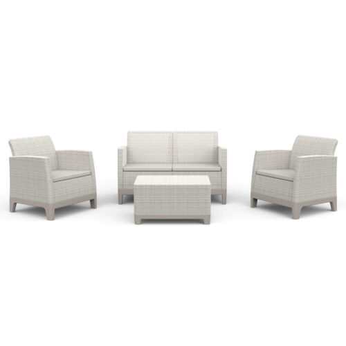 SCANDI FORMA SET 2 PEBBLE GREY-SOFT BEIGE/OAT