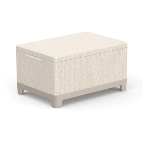 SCANDI STORAGE STÓŁ PEBBLE GREY-SOFT BEIGE