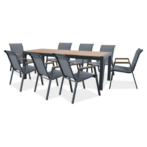 MALAWI 8+1 ZESTAW DARK GREY