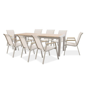 MALAWI 8+1 ZESTAW TAUPE