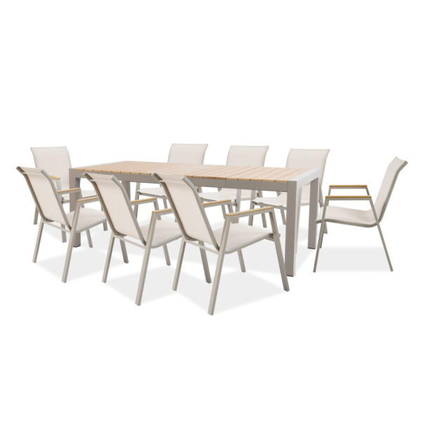 MALAWI 8+1 ZESTAW TAUPE