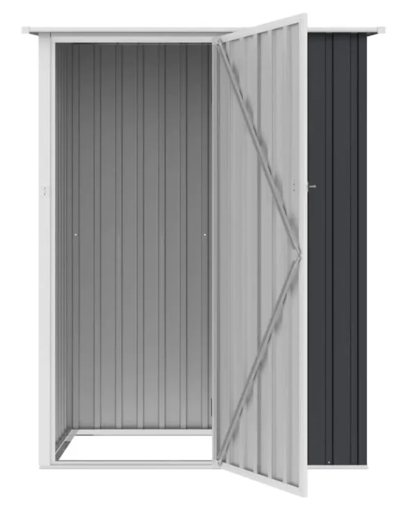 Kent_143x89_Cold_Grey_Hardmaister_garden_tool_house__1__2060 Domek metalowy ogrodowy Hardmaister Kent 143 × 89 cm Cold Grey