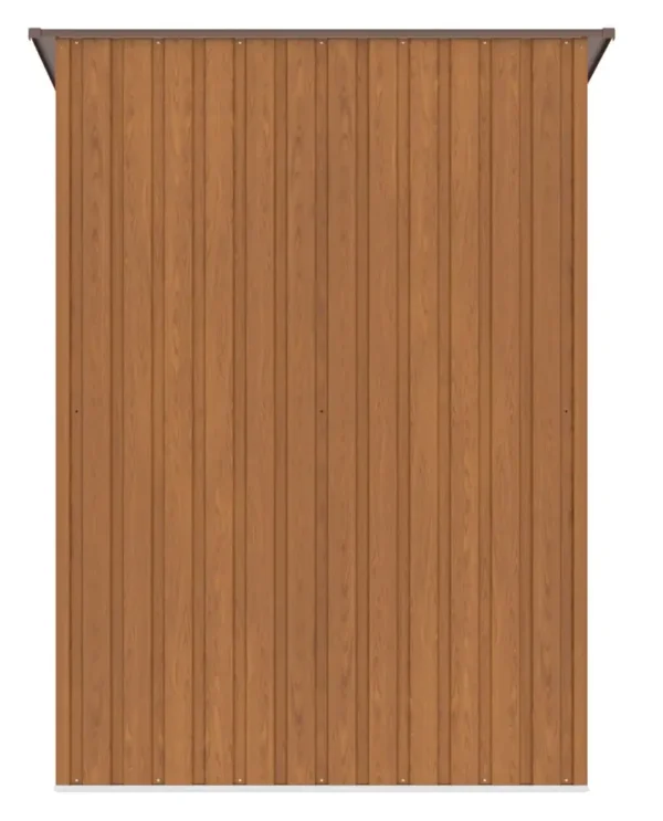 Kent_143x89_OakBrown_Hardmaister_garden_tool_house__6__82a6 Domek metalowy ogrodowy Hardmaister Kent 143 × 89 cm Oak Brown