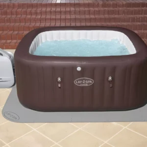 arrangement_of_underlay_for_jacuzzi_879b Podkład pod jacuzzi Bestway Lay-Z-Spa 196 × 196 cm