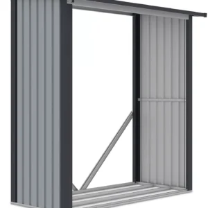 denver_garden_recess_for_wood_3d0d Drewutnia metalowa ogrodowa Hardmaister Denver 182 × 89 cm Light Grey