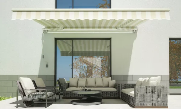 front_markizy_ogrodowej_bde3 Markiza tarasowa Gutroof Classic 300 × 250 cm White/Taupe