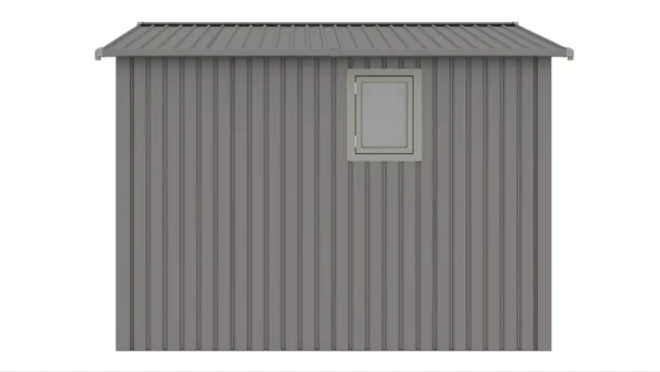 Domek metalowy ogrodowy Hardmaister Michigan 304 × 296 cm Grey Aluminium