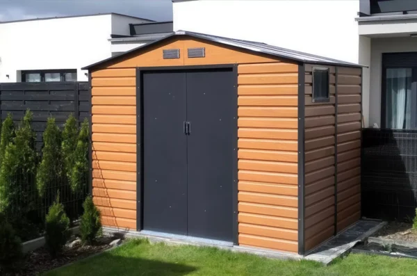 illustrative_purposes_only_clients_picture_of_house_garden_montreal__1__b01b Domek metalowy ogrodowy Hardmaister Montreal 277 × 323 cm Oak Grey