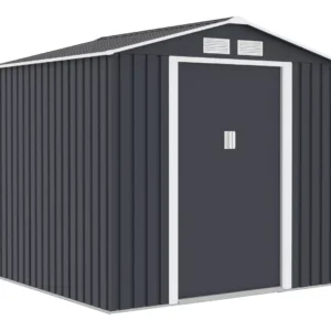 Domek metalowy ogrodowy Hardmaister Vector 201 × 181 cm Cold Grey