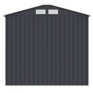 Domek metalowy ogrodowy Hardmaister Vector 201 × 181 cm Cold Grey