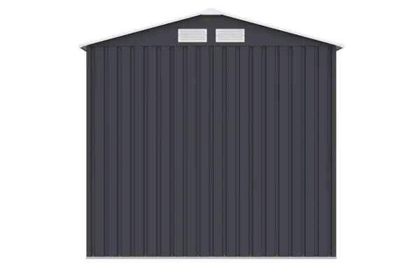 Domek metalowy ogrodowy Hardmaister Vector 201 × 181 cm Cold Grey