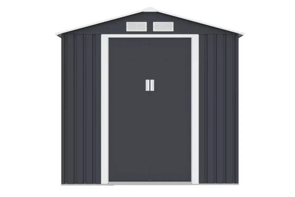 Domek metalowy ogrodowy Hardmaister Vector 201 × 181 cm Cold Grey
