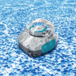 odkurzacz_aqua_tronix_na_dnie_basenu_2c88 Odkurzacz robot do basenu Bestway AquaTronix G100 bezprzewodowy