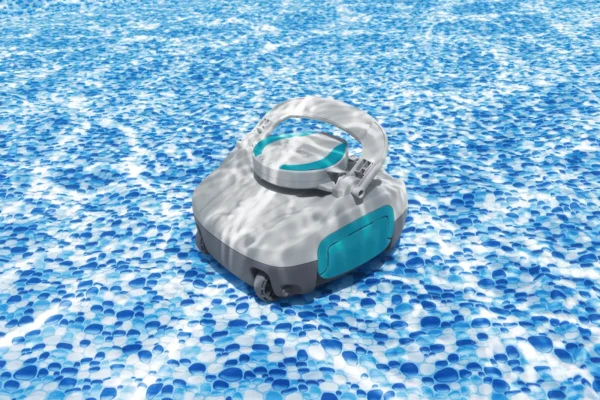 odkurzacz_aqua_tronix_na_dnie_basenu_2c88 Odkurzacz robot do basenu Bestway AquaTronix G100 bezprzewodowy