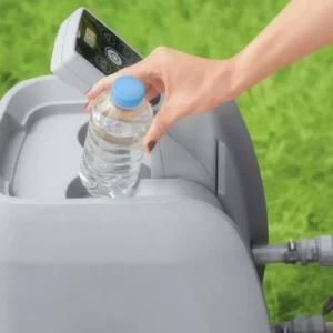 space_for_a_bottle_in_the_filter_pump_a4c7 Jacuzzi ogrodowe Bestway Palm Springs AirJet 4–6 osób 196 × 71 cm