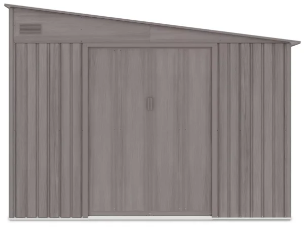 Domek metalowy ogrodowy Hardmaister Jasper 279 × 321 cm Light Wood