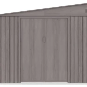 Domek metalowy ogrodowy Hardmaister Jasper 279 × 321 cm Light Wood