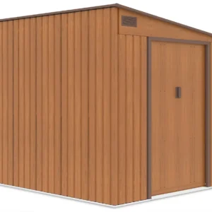 tool_house_Jasper_214x257_cm_Oak_Brown_hardmaister_left_side_of_the_house_roof__ec9b Domek metalowy ogrodowy Hardmaister Jasper 214 × 257 cm Oak Brown
