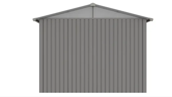 Domek metalowy ogrodowy Hardmaister Michigan 304 × 296 cm Grey Aluminium