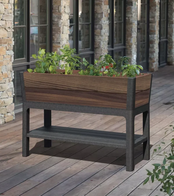 Skrzynia uprawowa Keter Deco Walnut 113 cm