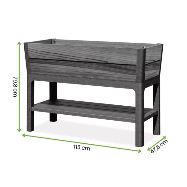 Skrzynia uprawowa Keter Deco Walnut 113 cm