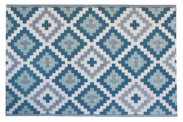 Dywan tarasowy Wires Blue 120x180cm – MOODME — zdjęcie główne wariantu Dywan tarasowy Wires Blue 120x180cm – MOODME — zdjęcie główne wariantu