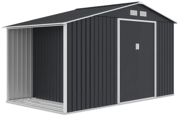Domek narzędziowy drewutnia MADISON 342x191cm Cold Grey – HARDMAISTER — zdjęcie główne wariantu Domek narzędziowy drewutnia MADISON 342x191cm Cold Grey – HARDMAISTER — zdjęcie główne wariantu