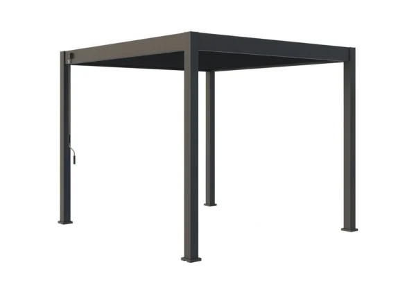 Pergola tarasowa ELEGANCE 3x3 Anthracite – Gutroof — zdjęcie główne wariantu Pergola tarasowa ELEGANCE 3x3 Anthracite – Gutroof — zdjęcie główne wariantu