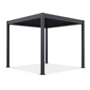 Pergola tarasowa automatyczna z oświetleniem LED ELEGANCE AUTOMATIC 3x3 Anthracite – Gutroof — zdjęcie główne wariantu Pergola tarasowa automatyczna z oświetleniem LED ELEGANCE AUTOMATIC 3x3 Anthracite – Gutroof — zdjęcie główne wariantu