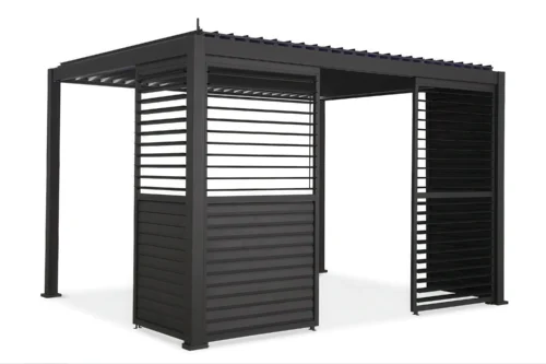Panel do pergoli PREMIUM 4m anthracite, regulowany – GUTROOF — zdjęcie główne wariantu