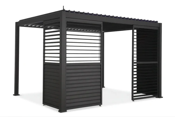 Panel do pergoli PREMIUM 4m anthracite, regulowany – GUTROOF — zdjęcie główne wariantu Panel do pergoli PREMIUM 4m anthracite, regulowany – GUTROOF — zdjęcie główne wariantu