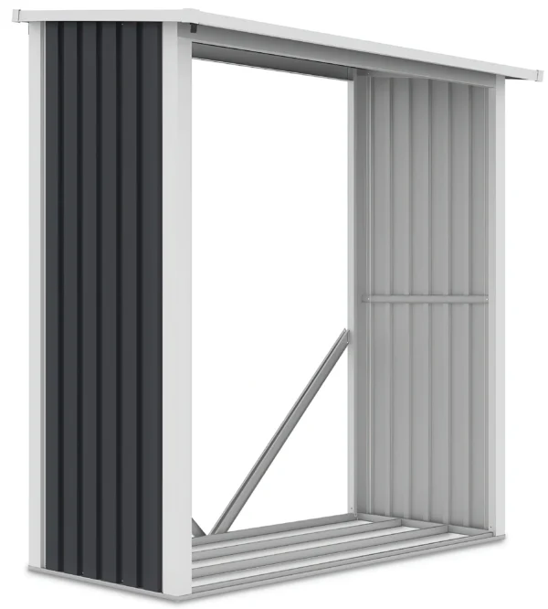 Drewutnia ogrodowa DENVER 182x89cm Cold Grey – Hardmaister — zdjęcie główne wariantu Drewutnia ogrodowa DENVER 182x89cm Cold Grey – Hardmaister — zdjęcie główne wariantu