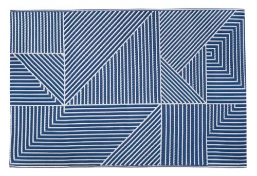 Dywan tarasowy Linear Blue 120x180cm – MOODME — wymiary produktu Dywan tarasowy Linear Blue 120x180cm – MOODME — wymiary produktu