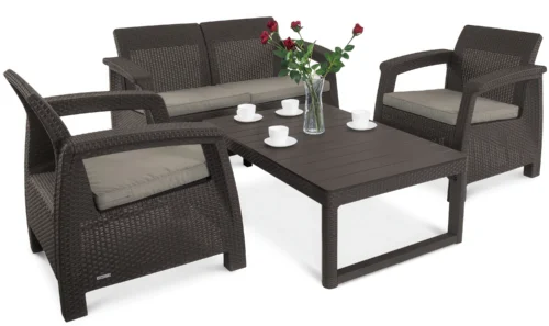 Zestaw ogrodowy CORFU MAX 2 Brown