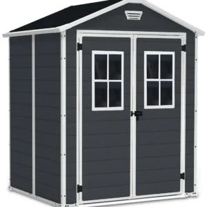 Domek narzędziowy MANOR 6x5 DD Dark Grey 185x152cm Keter Domek narzędziowy MANOR 6x5 DD Dark Grey 185x152cm Keter
