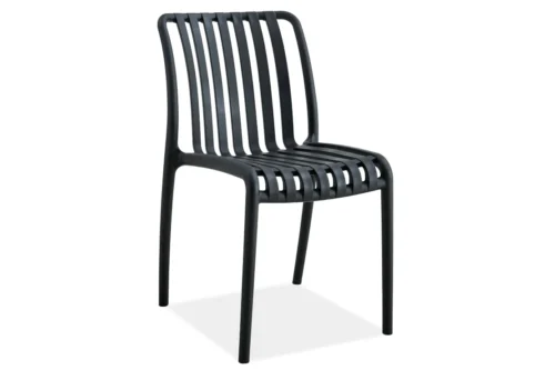 krzesło ogrodowe rona light black nowoczesny design krzesło ogrodowe rona light black nowoczesny design