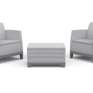 Meble balkonowe SCANDI FORMA BALCONY Grey – Keter — wymiary produktu