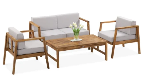 Meble wypoczynkowe MALMO CAFFE Acacia Wood - Focus Garden Meble wypoczynkowe MALMO CAFFE Acacia Wood - Focus Garden