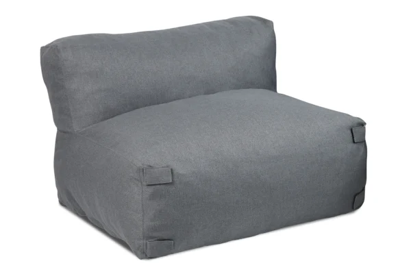Środkowy element sofy modułowej ogrodowej w kolorze grey Środkowy element sofy modułowej ogrodowej w kolorze grey