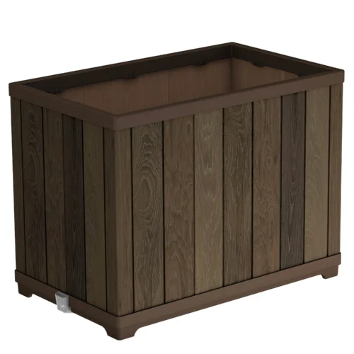 Wysoka donica Deco ractangle Keter Walnut Wysoka donica Deco ractangle Keter Walnut