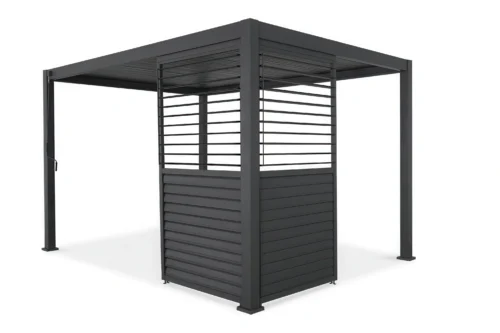 Regulowany panel żaluzjowy do pergoli PREMIUM 3m, anthracite – GUTROOF — zdjęcie główne wariantu