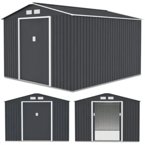 Domek narzędziowy HUDSON 277x191cm Cold Grey – Hardmaister — zdjęcie główne wariantu Domek narzędziowy HUDSON 277x191cm Cold Grey – Hardmaister — zdjęcie główne wariantu